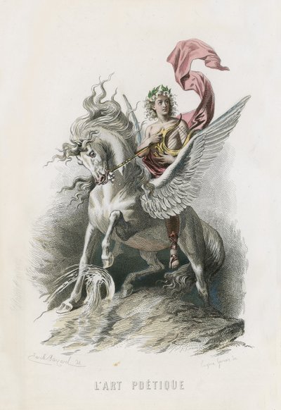 詩的な芸術 作： Emile Antoine Bayard